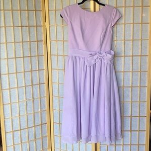 JJ’s House  Lavender Double Bow Dress